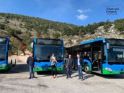 San Giovanni Rotondo, consegnati tre autobus ibridi per il trasporto pubblico
