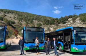 San Giovanni Rotondo, consegnati tre autobus ibridi per il trasporto pubblico