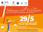 Settimana dell’educazione”, dal 29 novembre al 5 dicembre a Monte Sant’Angelo