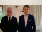 Michele Crisetti incontra Giuseppe Conte: “Abbiamo parlato anche di politica locale”