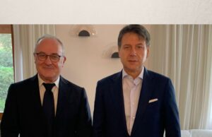 Michele Crisetti incontra Giuseppe Conte: “Abbiamo parlato anche di politica locale”