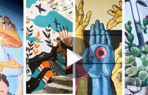 VIDEO| Completati i murales dell’Accademia degli Eccitati 2.0. a Vico del Gargano