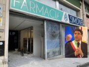 Bomba alla farmacia Simone, il sindaco: “Forza Raffaella”