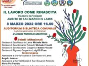 San Marco in Lamis, “Il Lavoro come rinascita” incontro partecipato per la festa della donna