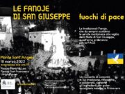 “Fuochi di Pace”: il 18 marzo tornano le Fanoje a Monte Sant’Angelo