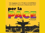 Coordinamento “Capitanata per la pace” in piazza a Foggia
