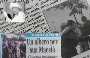La Regina Elisabetta e il Gargano, quando i sudditi piantarono 46 alberi a San Giovanni Rotondo