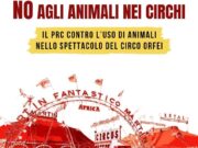 San Giovanni Rotondo, Rifondazione: “NO agli animali nei circhi”