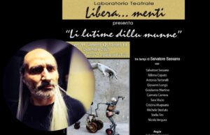 “Li lutime dillu munne” , la nuova commedia di Salvatore Sassano al Cineteatro Palladino