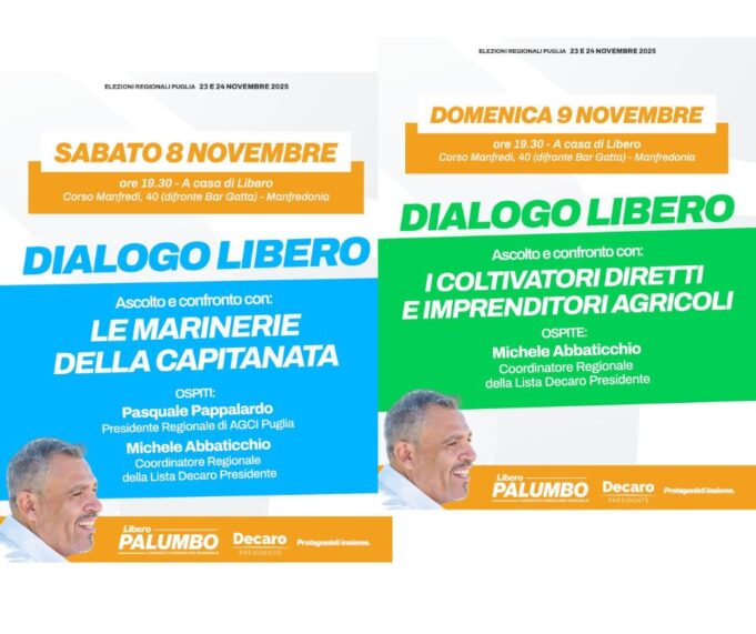 Incontri Libero Palumbo