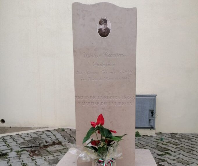 Stele partigiano San Giovanni Rotondo