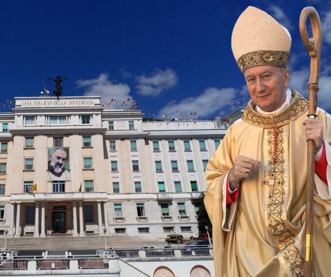 Parolin per 70 anni di Casa Sollievo