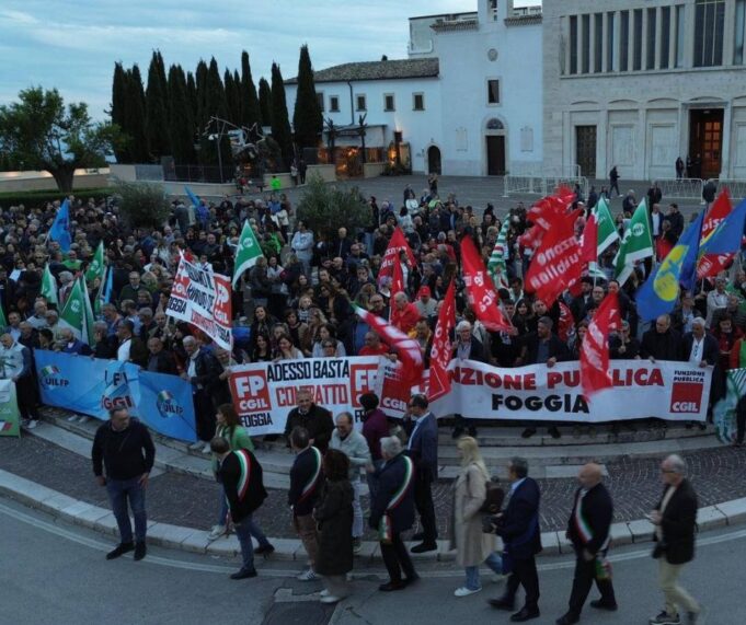 Manifestazione Casa Sollievo 4 maggio