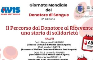 Monte Sant’Angelo, “Il Percorso dal Donatore al Ricevente: una storia di solidarietà”