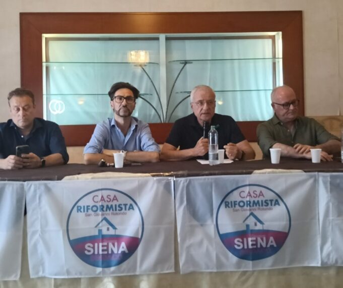 Conferenza stampa Siena e Civiche