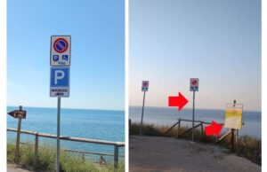 “Chiancamasitto”, guerra dei cartelli sul parcheggio gratuito: denunciati atti di sabotaggio