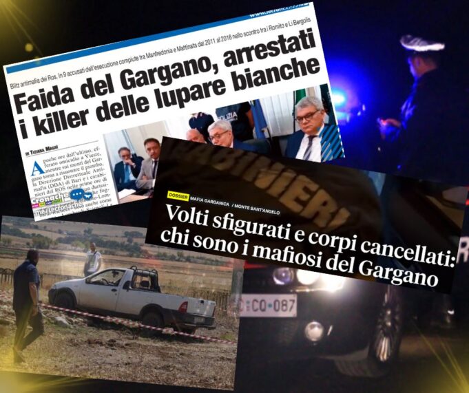 Editoriale Mafia Garganica arresti
