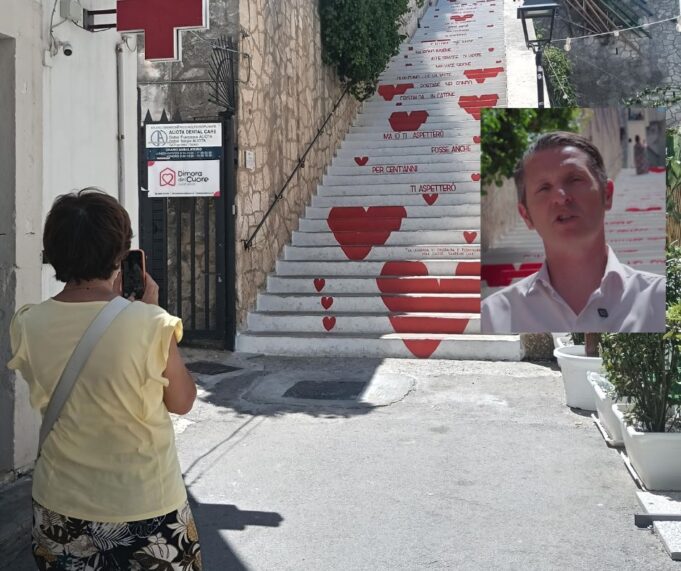 Scalinata dell'amore Vieste