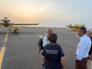 Protezione civile, atterrati a Foggia i Fire Boss della Protezione civile nazionale