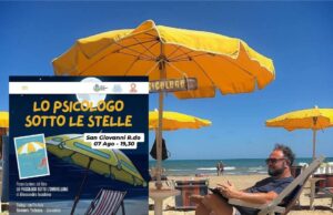 San Giovanni Rotondo, incontro con “Lo Psicologo sotto l’ombrellone”