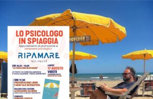 “Lo Psicologo sotto l’ombrellone” arriva a Vieste:giornata dedicata al benessere psicologico