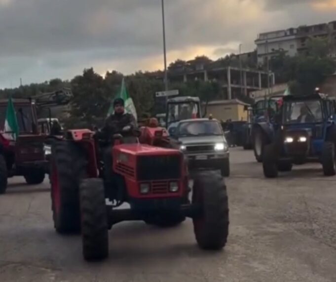 protesta caro gasolio Gargano